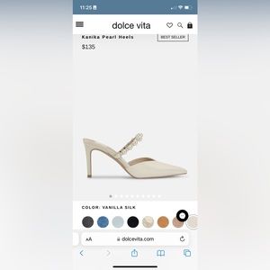 Dolce Vita Kanika Pearl Heels